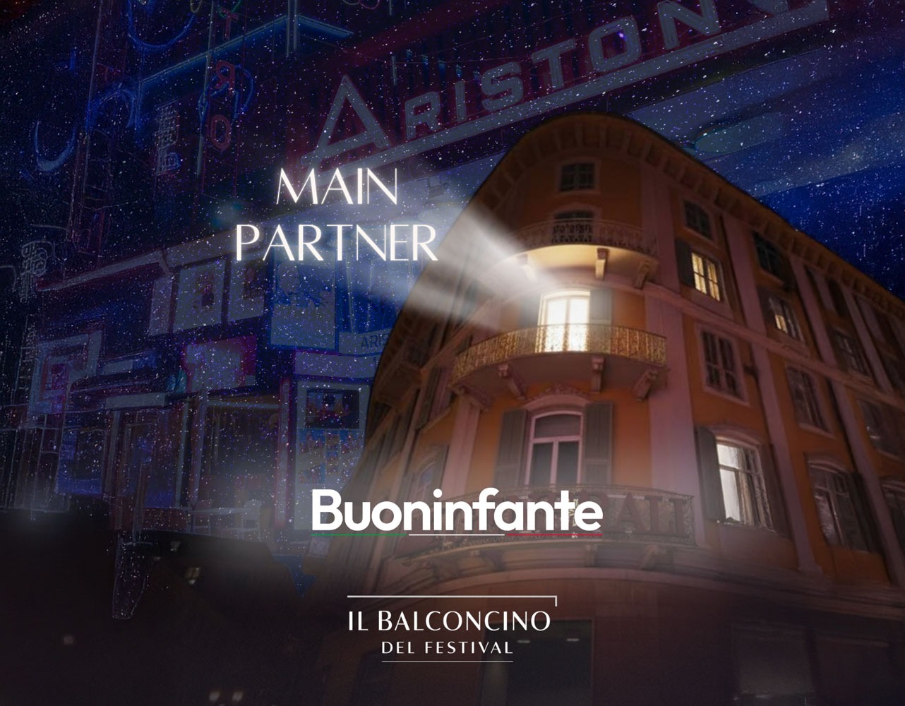 Buoninfante e X-Bio a Sanremo 2026:  main sponsor a “Il Balconcino del Festival”