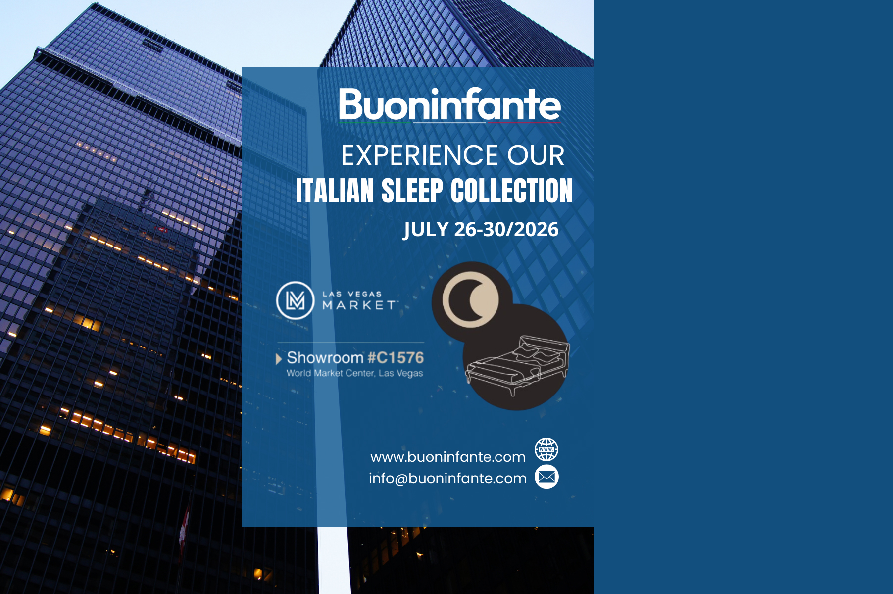 Buoninfante al Las Vegas Summer Market 2026